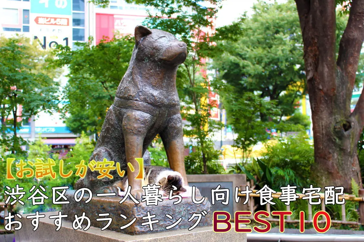 【一人暮らしOK】渋谷区のおすすめ食事宅配10選！安い・お試しあり